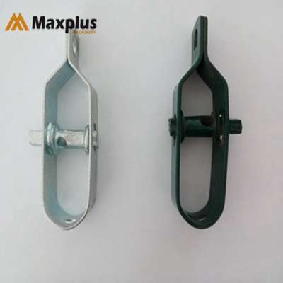 Galvanized steel wire tensioner for farm fence using