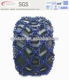 alloy steel welded studded tyre skidder chain