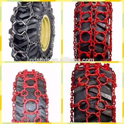 High strength tyre steel skidder chain